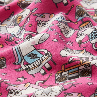 Jersey coton Licorne rock – pourpre, 