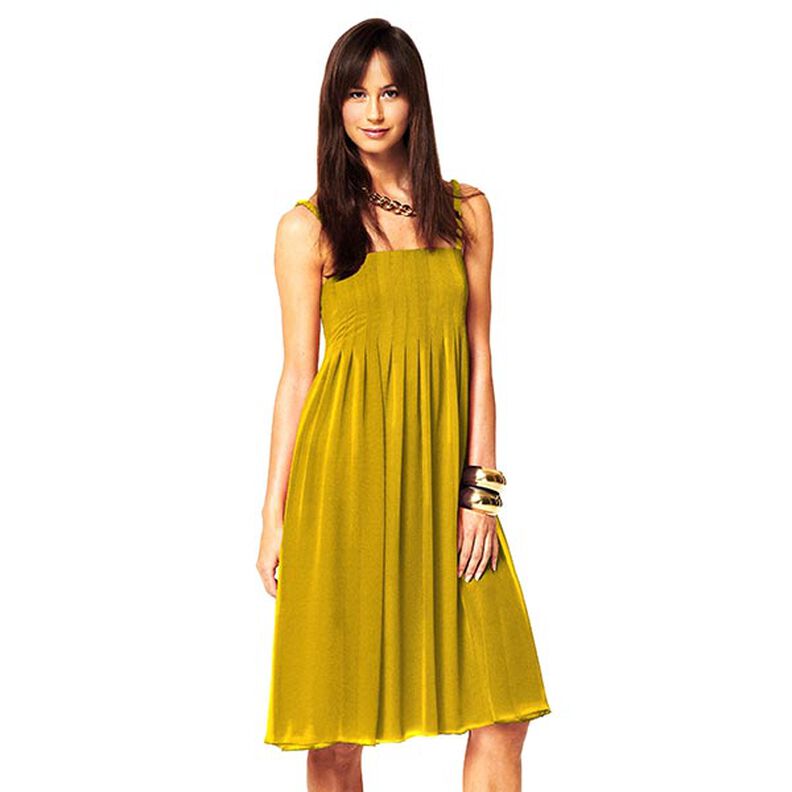 Jersey viscose léger – jaune curry,  image number 9
