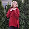 Polaire alpin Sweat douillet Uni – carmin,  thumbnail number 10