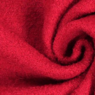 Loden de laine foulé – rouge vif, 