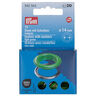 Œillets avec rondelles [15 unités | Ø 14 mm] | Prym – vert clair/argent métallisé,  thumbnail number 1