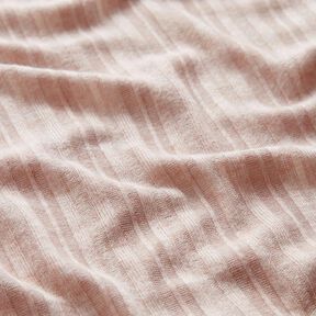 Maille côtelée unie – rosé, 