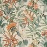 Tissu de décoration Semi-panama perroquet de la jungle – nature/vert,  thumbnail number 1
