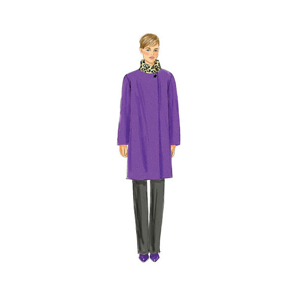 Manteau, Butterick 6107|32 - 40|42 - 50, image number 3