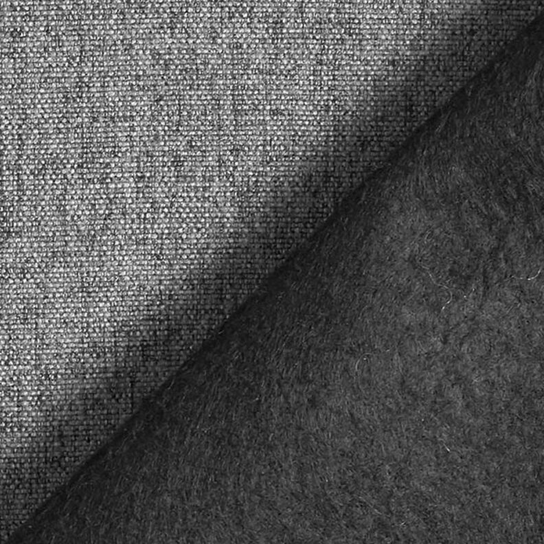 Tissu d’ameublement fin en mélange – gris foncé,  image number 3