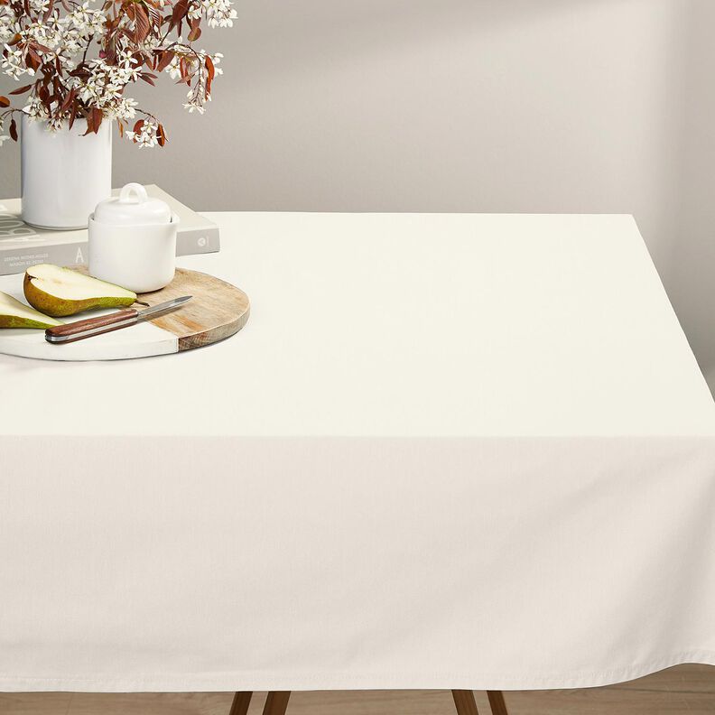 Tissu en coton Cretonne Uni – écru, image number 5
