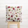 Tissu de décoration Canvas Lutin avec chapeau – beige clair/rouge foncé,  thumbnail number 6