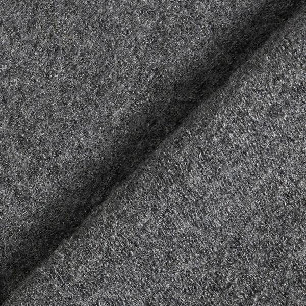 Tissu léger en maille en mélange de viscose et laine – gris foncé,  image number 3