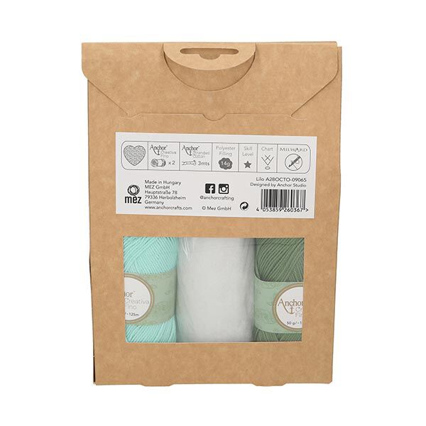 Kit crochet poulpe Lilo – vert/bleu aqua, image number 3