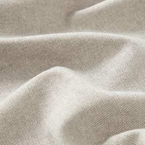 Tissu déco chambray semi-panama recyclé – argent/nature | Reste 80cm, 