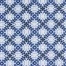 Tissu de décoration Canvas Batik-Kreise – indigo/blanc,  thumbnail number 1