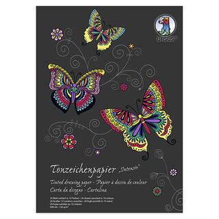 Bloc de papier de couleur A4 [130g/m²], 20 Feuille, 
