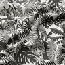 Tissu de décoration Semi-panama Jungle – nature/noir,  thumbnail number 2