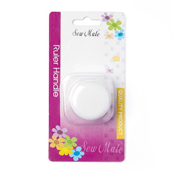 Support règle avec ventouse simple - blanc, image number 2