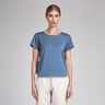 Chambray coton aspect jean – bleu,  thumbnail number 4