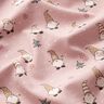 Jersey coton Lutins dans la neige – rosé,  thumbnail number 2