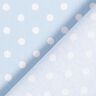 Popeline coton Grands pois – bleu clair/blanc,  thumbnail number 6