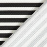 Maille jacquard rayures horizontales – blanc/noir,  thumbnail number 4