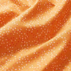 Tissu en coton Cretonne Pünktchen – orange pêche, 