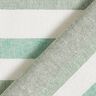 Tissu de décoration Semi-panama Mélange de rayures multicolores recyclé – vert,  thumbnail number 4