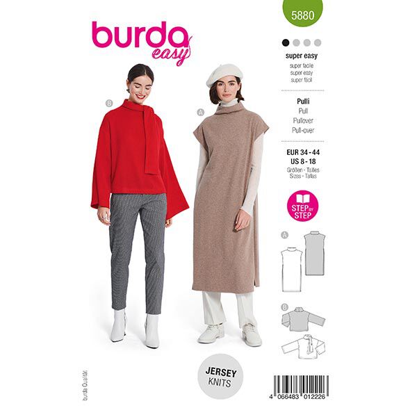 chandail | Burda 5880 | 34-44,  image number 1