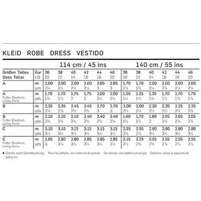 Robe, Burda 6894, 