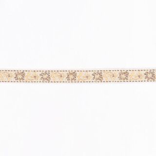 Galon jacquard Folklore [10 mm] - beige, 