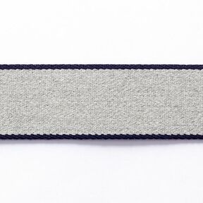 Sangle [ 3,5 cm ] – bleu marine/gris, 