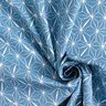 Coton enduit Étoiles graphiques – bleu/blanc,  thumbnail number 4