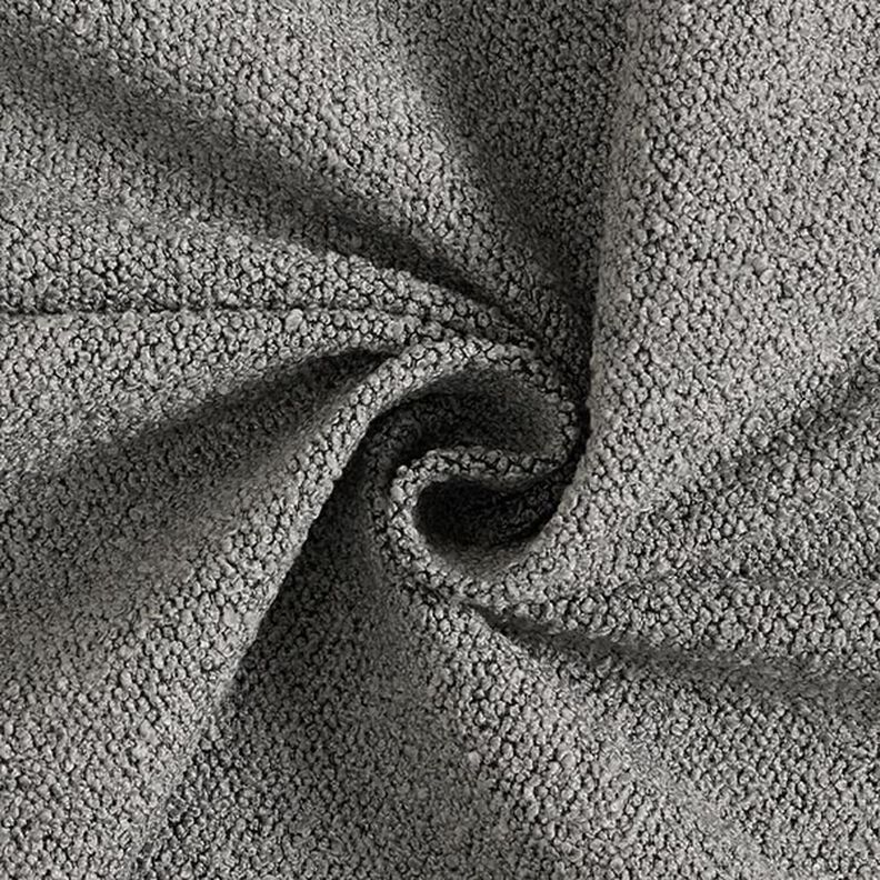 Tissu de capitonnage bouclé – gris,  image number 1