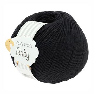 Cool Wool Baby, 50g | Lana Grossa – noir, 