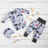 Jersey coton Univers des mangas Impression numérique – argent,  thumbnail number 6