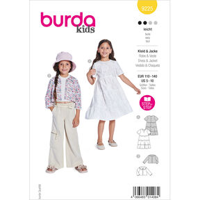 Veste / Robe | Burda 9225 | 110-140, 