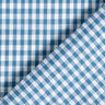 Tissu en coton Vichy à carreaux 0,5 cm – bleu jean/blanc,  thumbnail number 4