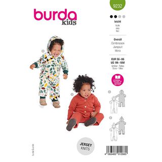 Combinaison | Burda 9232 | 56-86, 