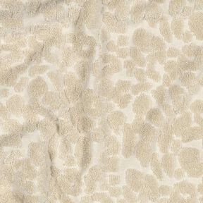 Tissu éponge Stretch Léopard  – sable, 