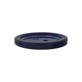 Bouton plastique 2 trous Basic - bleu marine, 