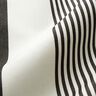 Tissu d’extérieur Canvas mélange de rayures – noir/blanc,  thumbnail number 2