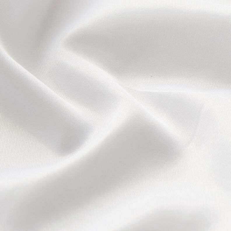 Wirkfutter Charmeuse Uni – blanc,  image number 2