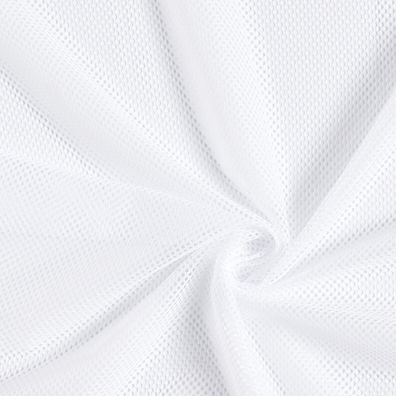 Grande maille fonctionnelle – blanc,  image number 1