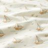 Jersey coton Voiliers et poissons Impression numérique – écru,  thumbnail number 2