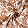 Tissu de décoration Semi-panama Animaux dans la forêt – blanc/caramel,  thumbnail number 3