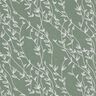 Popeline coton Vrilles de feuilles – roseau,  thumbnail number 1