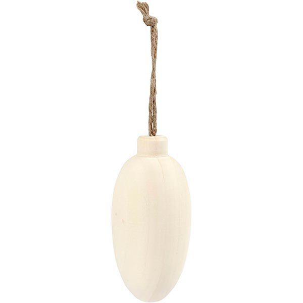 Ovale en bois à suspendre, 9 cm, image number 2
