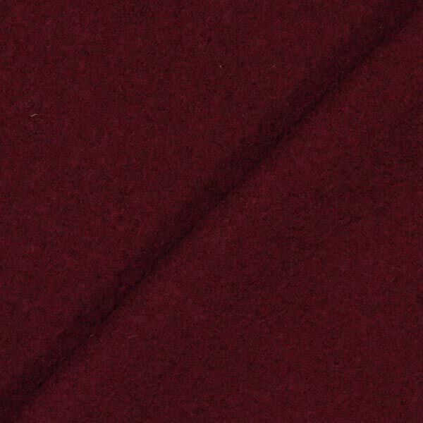 Loden de laine foulé – rouge bordeaux,  image number 3