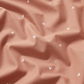 Popeline coton jolis tendres – cuivre, 