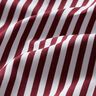 Popeline coton Rayures étroites – rouge bordeaux/blanc,  thumbnail number 2