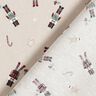 Tissu en coton Popeline Petits casse-noisettes – taupe clair,  thumbnail number 4