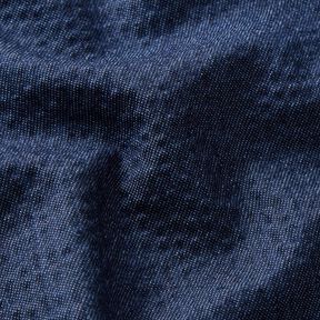 Denim de coton mélangé Seersucker – bleu marine, 