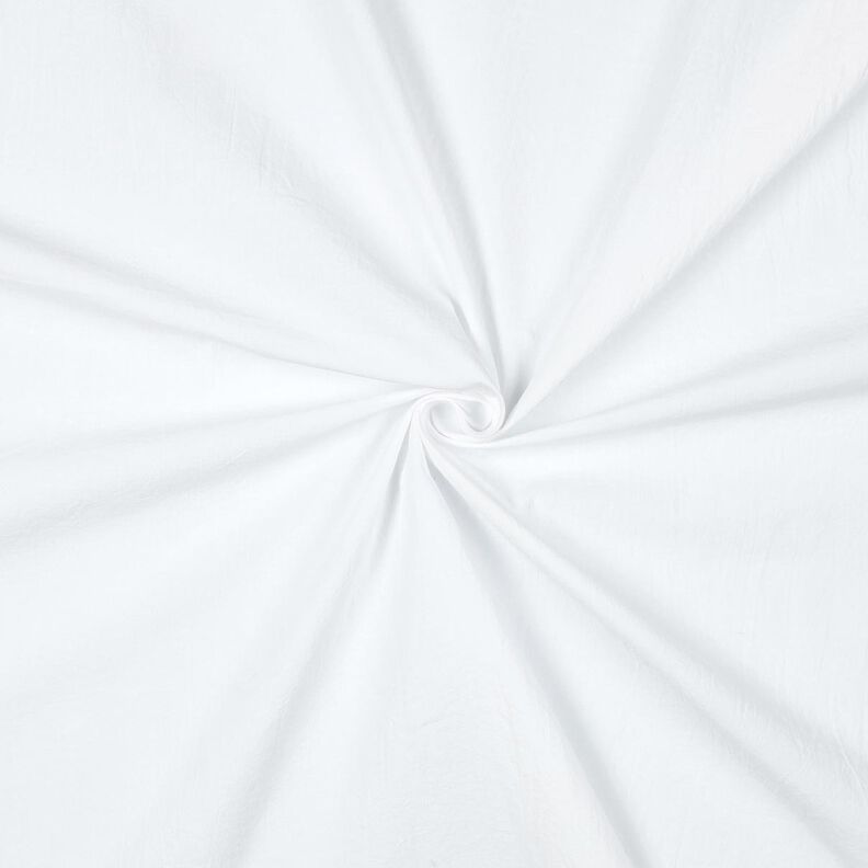 Tissu en coton Crinkle prélavé – blanc, image number 1